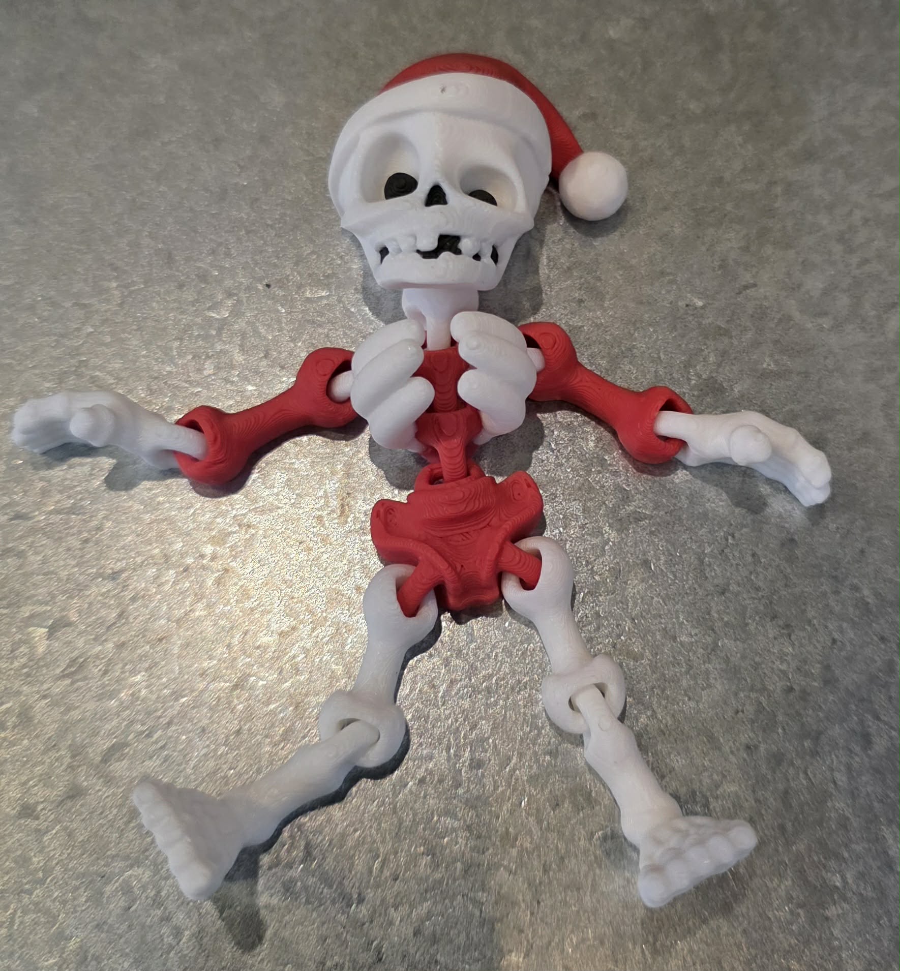 Christmas skelly magnetic
