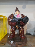 Large space marine bloody Chaos Gnome weston